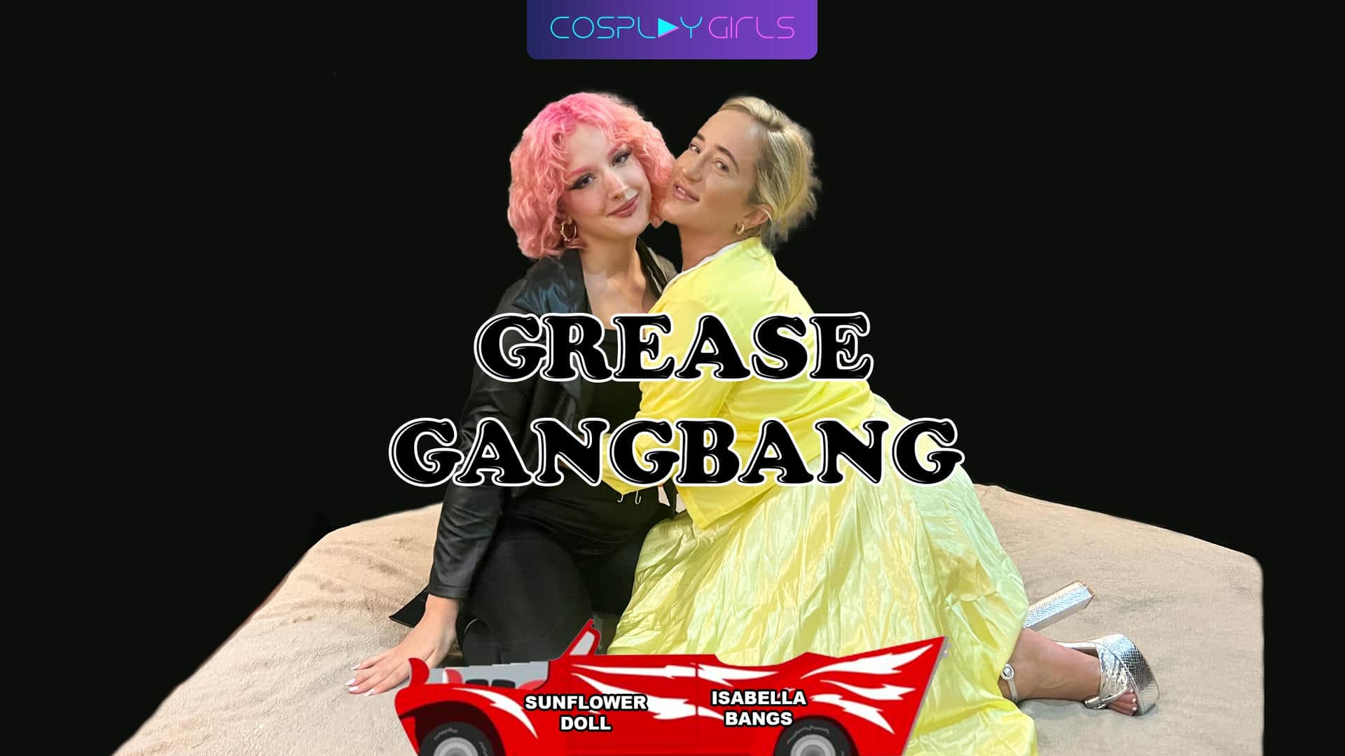 Grease Gangbang - Exclusive Cosplay X Girls scene