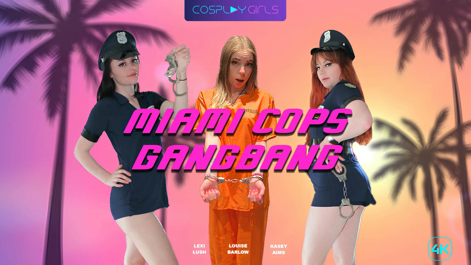 Miami Cops Gangbang - Exclusive Cosplay X Girls scene