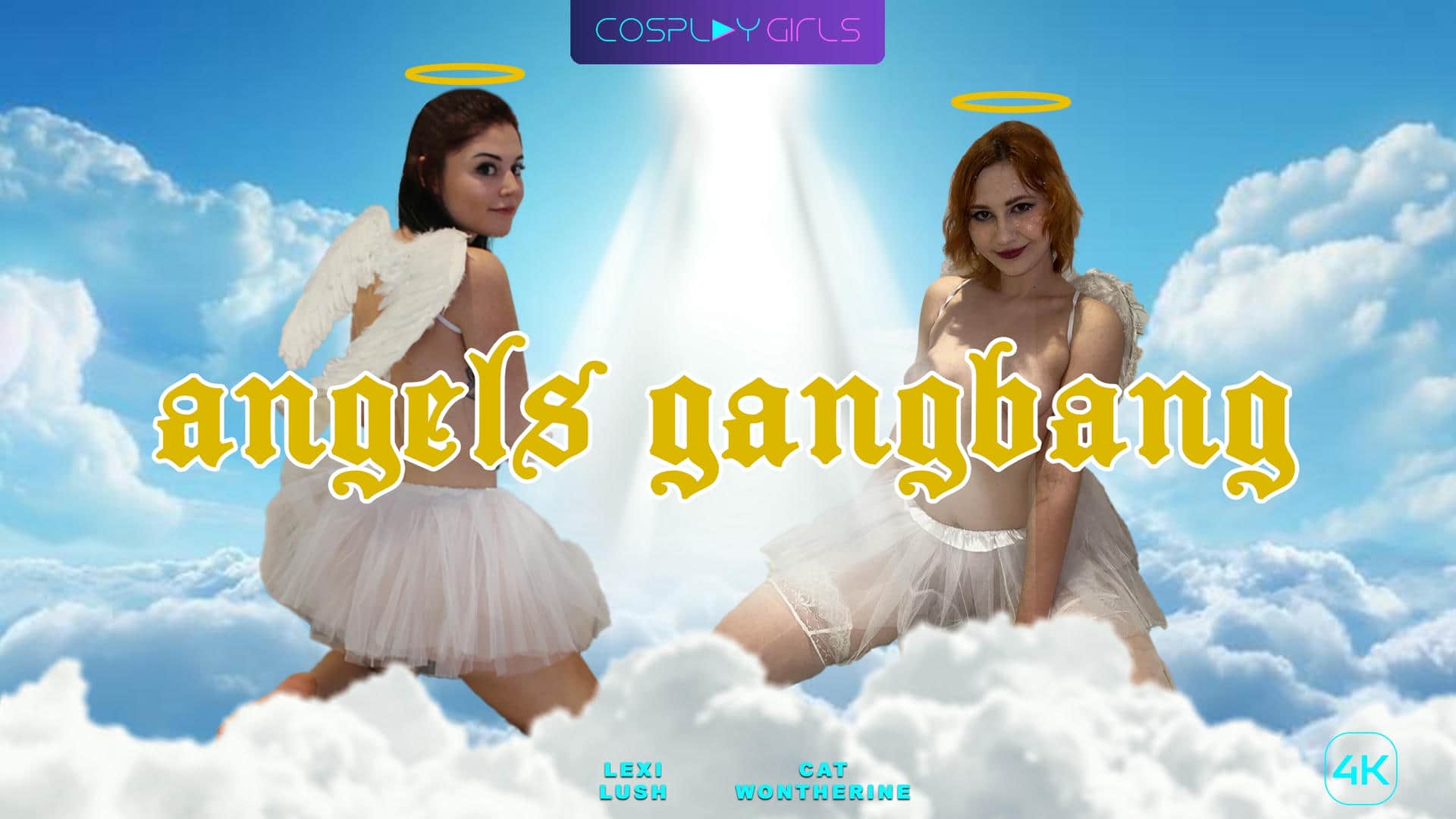 Angels Gangbang - Exclusive Cosplay X Girls scene