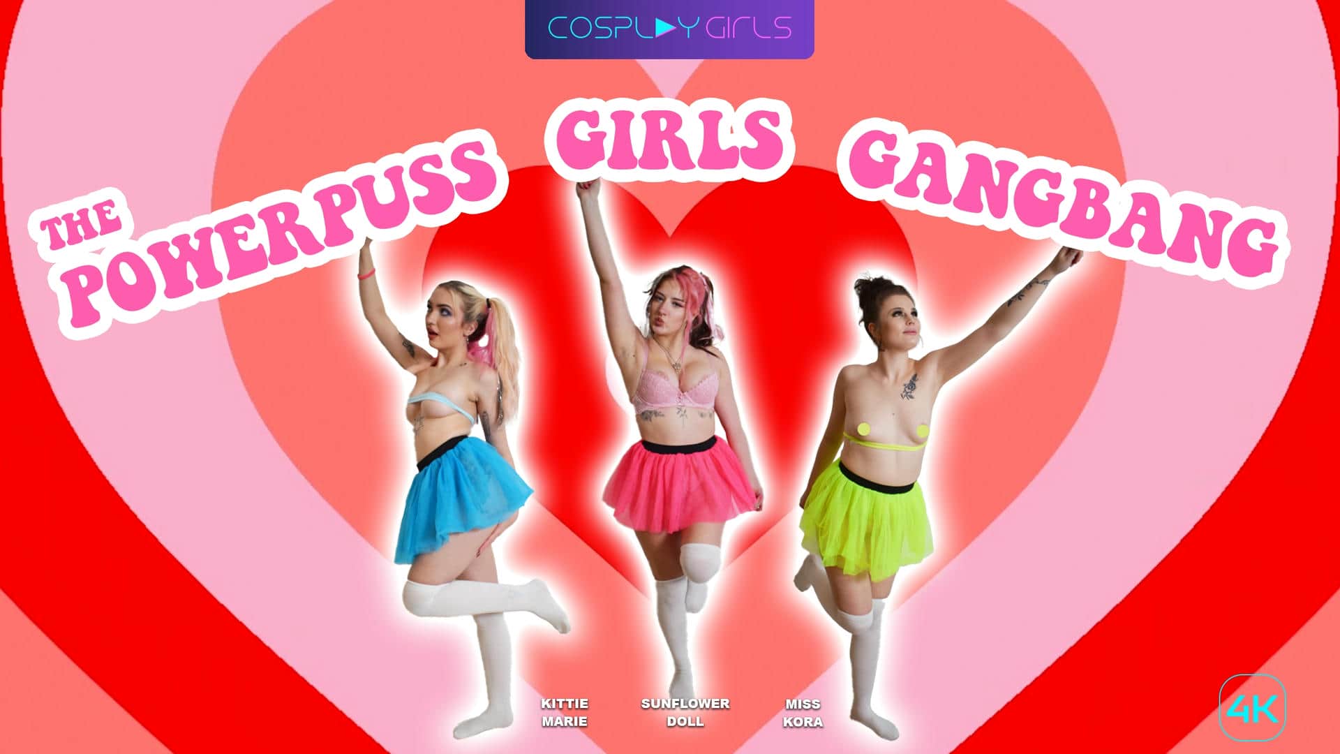 Powerpuff Girls Gangbang - Exclusive Cosplay X Girls scene