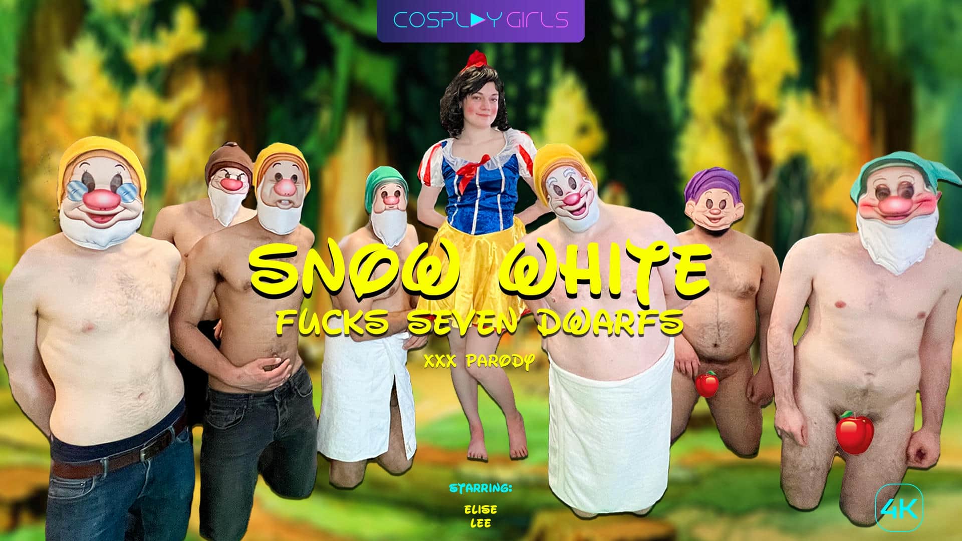 Snow White Gangbang - Exclusive Cosplay X Girls scene